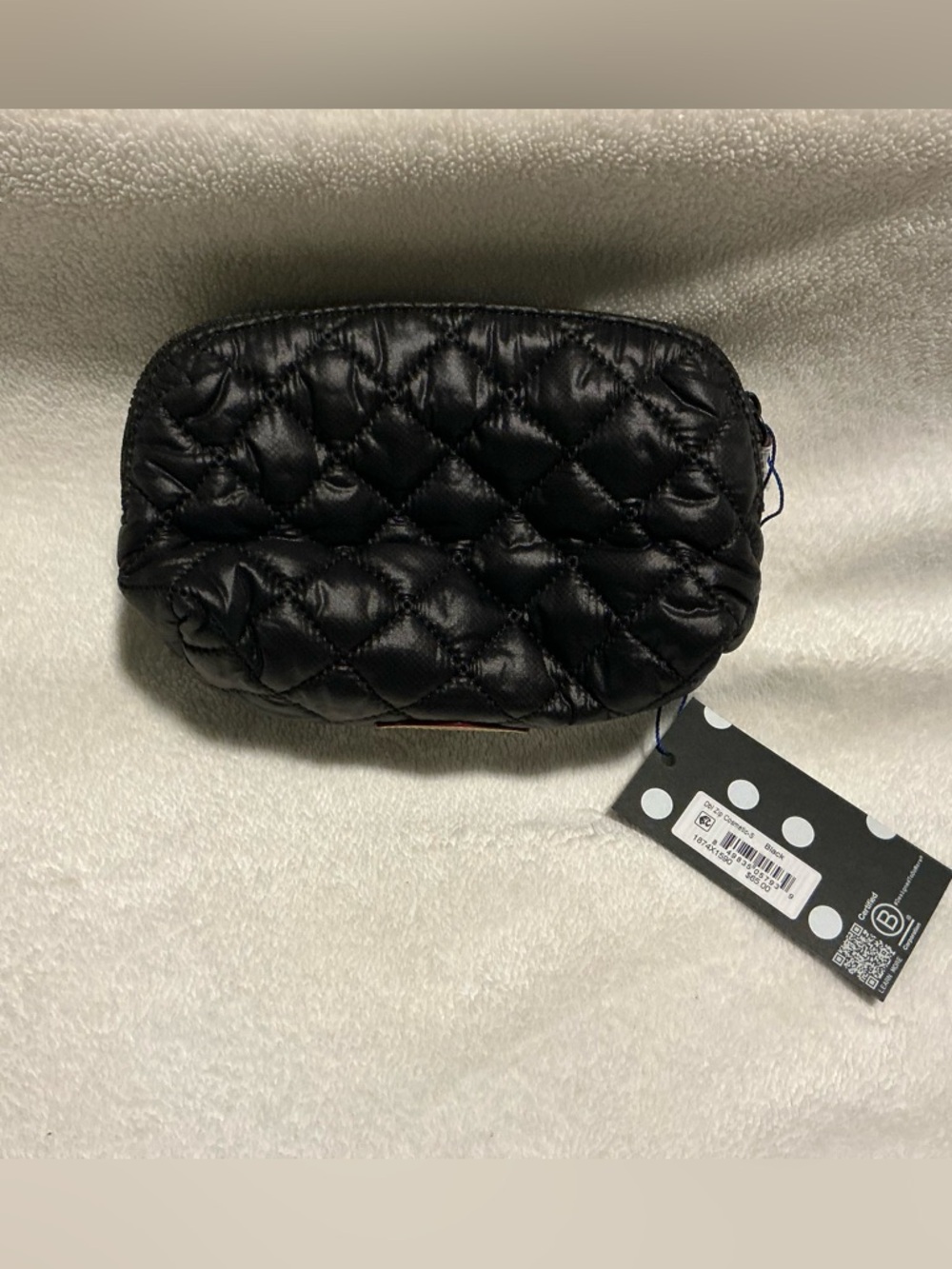 MZ Wallace Black Small Double Zip Cosmetic - Picture 2 of 5